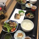 今日の食卓〜塩サバ＆生姜焼き定食〜