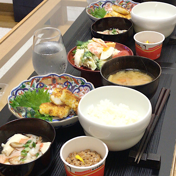 今日の食卓 海老とブロッコリーのマヨネーズ和えの味がようやく決まった 櫻田こずえの食卓