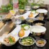 昨日の食卓～テニスが下手になってた・塩鮭定食・くしゃくしゃ笑顔と相撲～